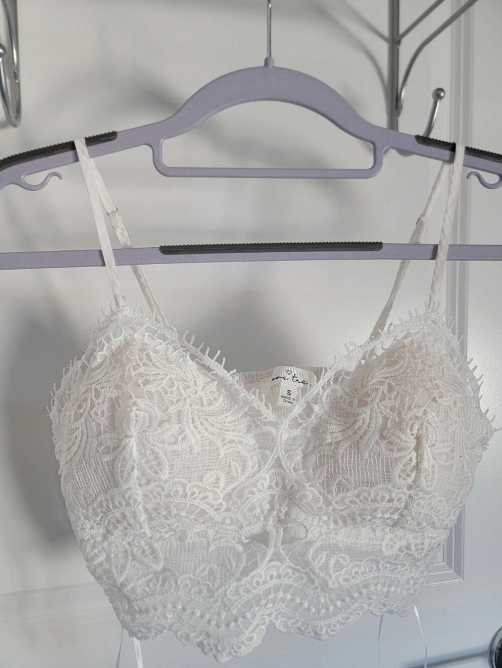 Love Tree White Lace Bralette S (Runs Small / Fits XS)
